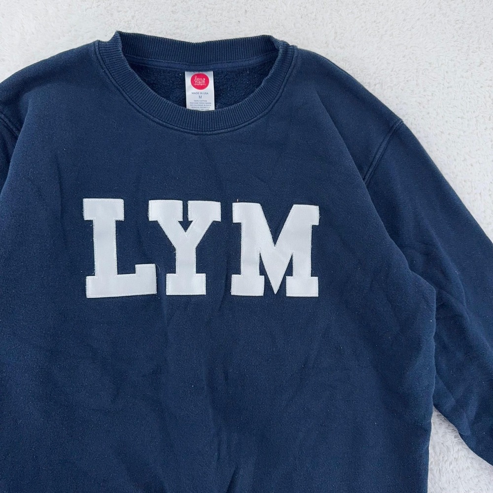 Love Your Melon‎ Sweatshirt BOXY Medium Crewneck Pullover USA LYM